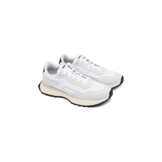 BOSS BLACK Sneakersy Jonah_Runn_knsd | z dodatkiem skóry 45 okazja Gomez Fashion Store