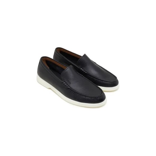 BOSS BLACK Skórzane loafersy Sienne 45 okazja Gomez Fashion Store
