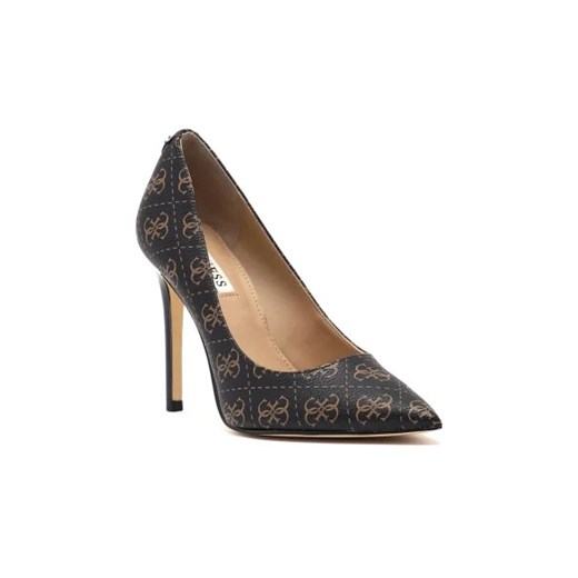 Guess Szpilki GAVI11 | z dodatkiem skóry ze sklepu Gomez Fashion Store w kategorii Czółenka - zdjęcie 173077277