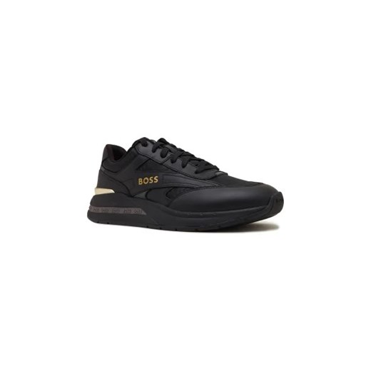 BOSS BLACK Skórzane sneakersy Kurt Runn mnmx ze sklepu Gomez Fashion Store w kategorii Buty sportowe męskie - zdjęcie 173077505