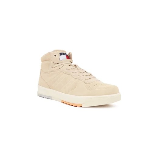 Tommy Jeans Skórzane sneakersy SUEDE BASKET MIDCUT ze sklepu Gomez Fashion Store w kategorii Buty sportowe męskie - zdjęcie 173077708