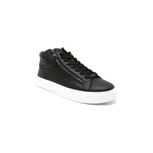 Calvin Klein Skórzane sneakersy HIGH TOP LACE UP ze sklepu Gomez Fashion Store w kategorii Buty sportowe męskie - zdjęcie 173077856