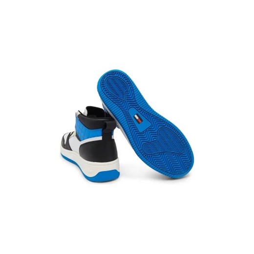 Tommy Jeans Trampki MID CUT TOMMY JEANS BASKET | z dodatkiem skóry Tommy Jeans 42 okazyjna cena Gomez Fashion Store