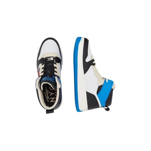 Tommy Jeans Trampki MID CUT TOMMY JEANS BASKET | z dodatkiem skóry Tommy Jeans 44 wyprzedaż Gomez Fashion Store