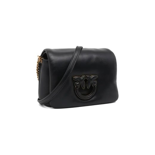Pinko Skórzana torebka na ramię LOVE CLICK PUFF Pinko OS okazja Gomez Fashion Store