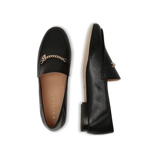 Coach Skórzane mokasyny HANNA LOAFER Coach 36 promocyjna cena Gomez Fashion Store