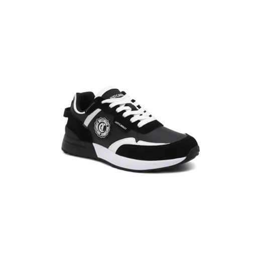 Just Cavalli Sneakersy FONDO ACTION | z dodatkiem skóry ze sklepu Gomez Fashion Store w kategorii Buty sportowe męskie - zdjęcie 173082096