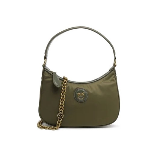 Pinko Hobo HALF MOON MINI RECYCLED NYLON ze sklepu Gomez Fashion Store w kategorii Torebki bagietki - zdjęcie 173082406