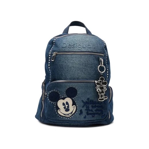 Desigual Plecak DESIGUAL X MICKEY MOUSE | denim ze sklepu Gomez Fashion Store w kategorii Plecaki - zdjęcie 173082438