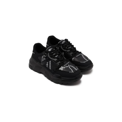 Buty sportowe męskie Versace Jeans z tworzywa sztucznego