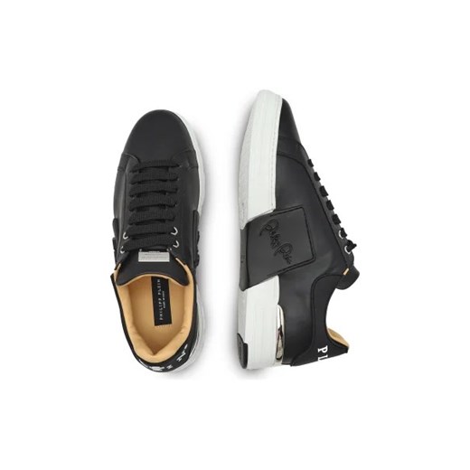 Philipp Plein Skórzane trampki 40 okazja Gomez Fashion Store