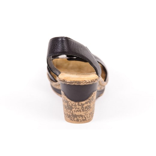 Sandały Rieker 60662-00 czarny aligoo  mat