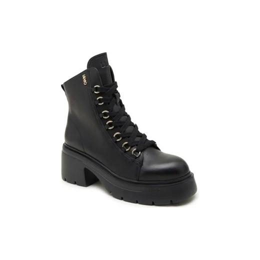 Liu Jo Skórzane botki CARRIE ze sklepu Gomez Fashion Store w kategorii Workery damskie - zdjęcie 173087239
