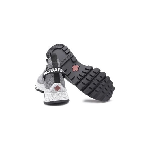 Dsquared2 Sneakersy RUNDS2 | z dodatkiem skóry Dsquared2 44 okazja Gomez Fashion Store