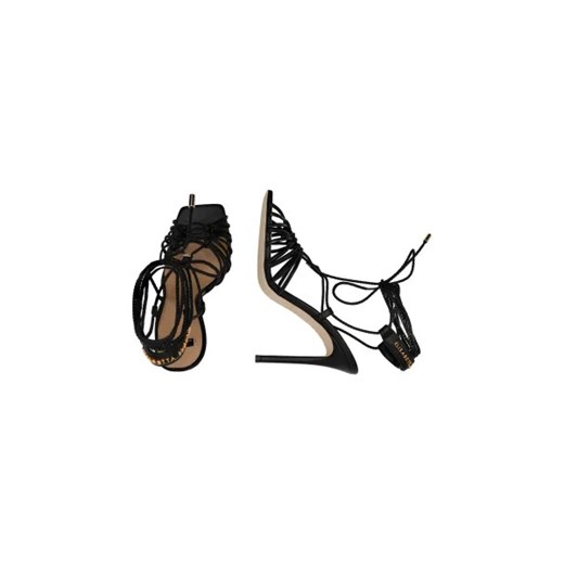 Elisabetta Franchi Skórzane sandały na szpilce Elisabetta Franchi 37 promocyjna cena Gomez Fashion Store
