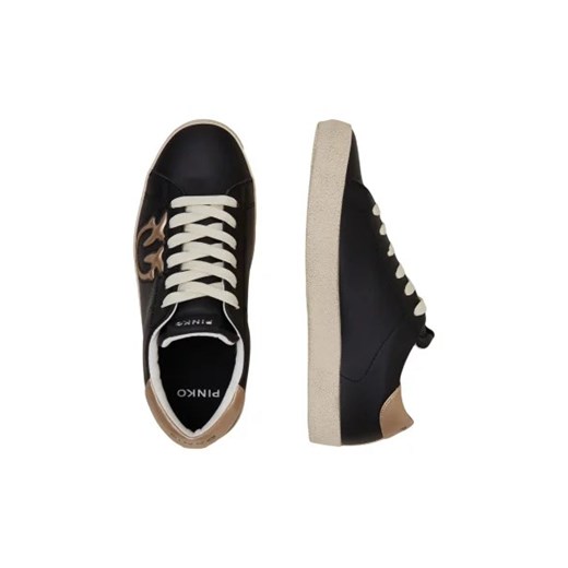 Pinko Skórzane trampki SEATTLE SNEAKER Pinko 37 okazja Gomez Fashion Store