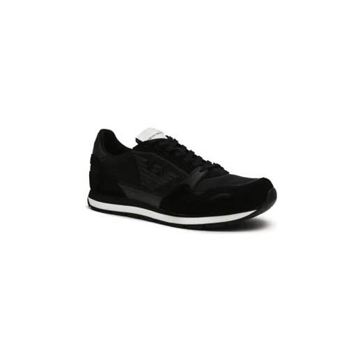 Emporio Armani Sneakersy | z dodatkiem skóry ze sklepu Gomez Fashion Store w kategorii Buty sportowe męskie - zdjęcie 173088677