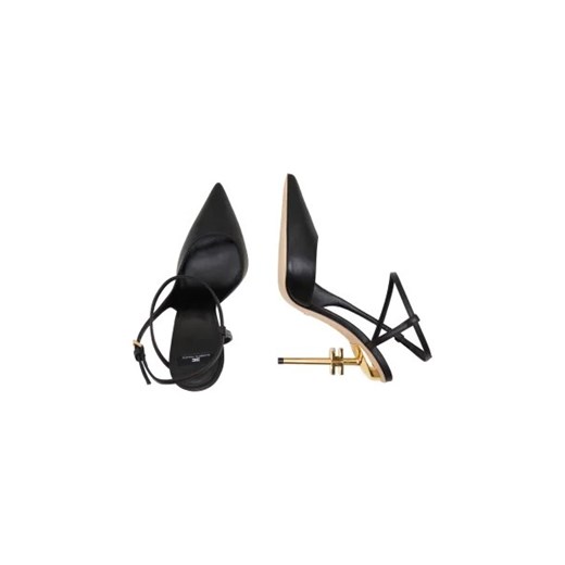 Elisabetta Franchi Skórzane szpilki Elisabetta Franchi 38 Gomez Fashion Store wyprzedaż