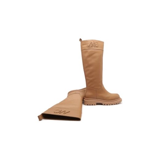 Marc Cain Skórzane oficerki Marc Cain 39 wyprzedaż Gomez Fashion Store