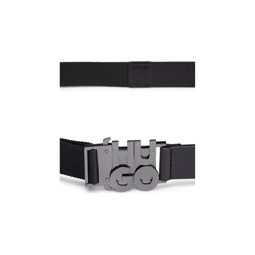 HUGO Skórzany pasek HU-GO_Os30_tap-le OS wyprzedaż Gomez Fashion Store