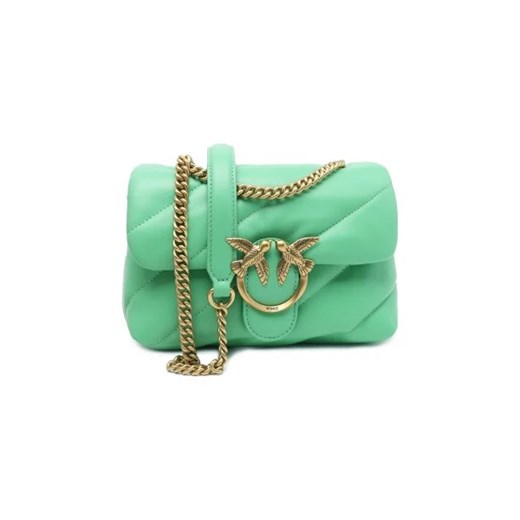 Pinko Skórzana torebka na ramię Love puff mini Cl Pinko One Size promocja Gomez Fashion Store