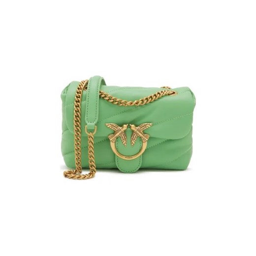 Pinko Skórzana listonoszka LOVE BABY PUFF C SHEEP NAPPA Pinko One Size okazyjna cena Gomez Fashion Store