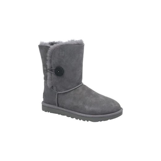 UGG Skórzane śniegowce W Bailey Button II | z dodatkiem wełny 41 Gomez Fashion Store