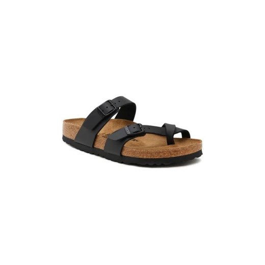 Birkenstock Klapki Mayario | z dodatkiem skóry ze sklepu Gomez Fashion Store w kategorii Klapki damskie - zdjęcie 173092829