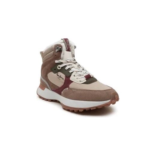 Pepe Jeans London Ocieplane sneakersy LUCKY TRECK ze sklepu Gomez Fashion Store w kategorii Buty sportowe damskie - zdjęcie 173093915