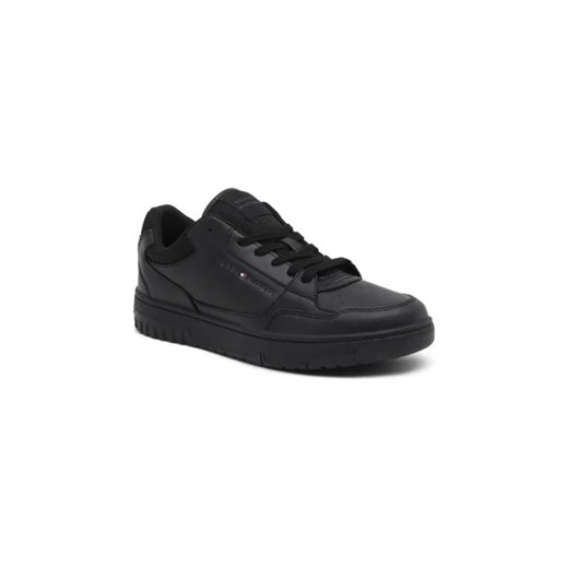 Tommy Hilfiger Skórzane sneakersy TH BASKET CORE ESS ze sklepu Gomez Fashion Store w kategorii Buty sportowe męskie - zdjęcie 173093927