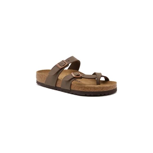 Birkenstock Klapki Mayario | z dodatkiem skóry ze sklepu Gomez Fashion Store w kategorii Klapki damskie - zdjęcie 173094036