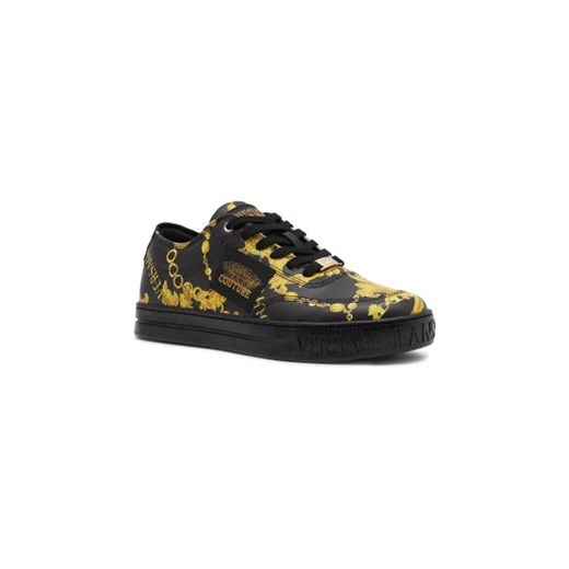 Versace Jeans Couture Skórzane sneakersy ze sklepu Gomez Fashion Store w kategorii Buty sportowe męskie - zdjęcie 173094199