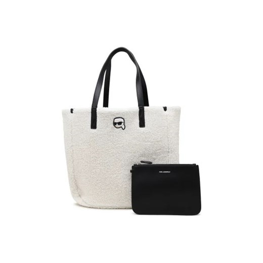Karl Lagerfeld Dwustronna shopperka + saszetka k/ikonik 2.0 ze sklepu Gomez Fashion Store w kategorii Torby Shopper bag - zdjęcie 173094416