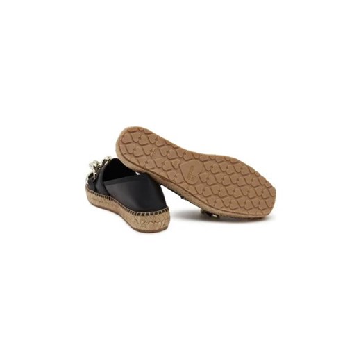 Love Moschino Skórzane espadryle Love Moschino 37 wyprzedaż Gomez Fashion Store