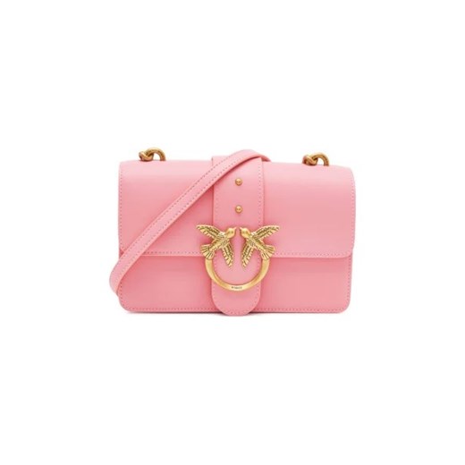 Pinko Skórzana torebka na ramię LOVE ONE MINI CL PLTT ze sklepu Gomez Fashion Store w kategorii Listonoszki - zdjęcie 173095226