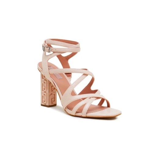 Liu Jo Sandały na słupku SERENA 18 | z dodatkiem skóry ze sklepu Gomez Fashion Store w kategorii Sandały damskie - zdjęcie 173095368