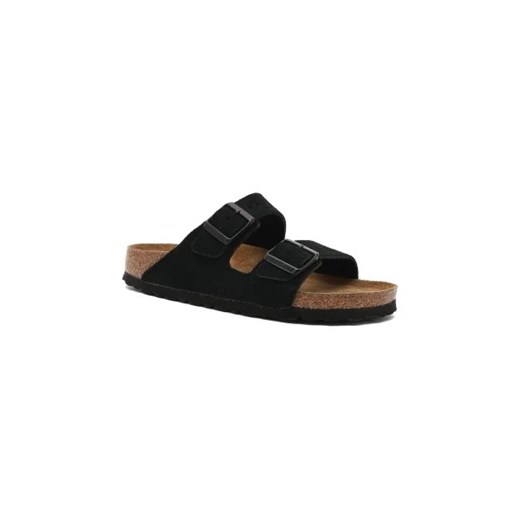 Birkenstock Skórzane klapki Arizona SFB VL ze sklepu Gomez Fashion Store w kategorii Klapki damskie - zdjęcie 173095438