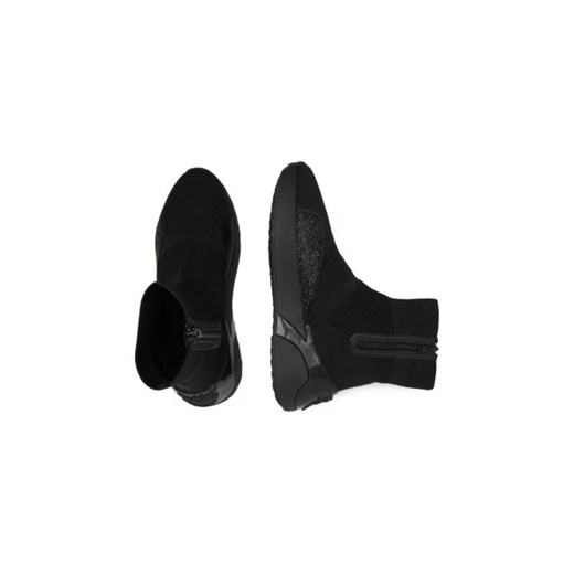 Pinko Sneakersy STOCKTON KNIT | z dodatkiem skóry Pinko 37 okazja Gomez Fashion Store