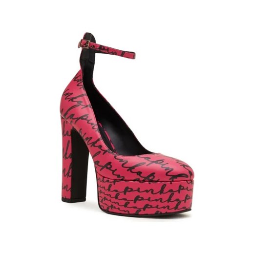 Pinko Czółenka PUCCINI MARY JANE | z dodatkiem skóry Pinko 38 wyprzedaż Gomez Fashion Store