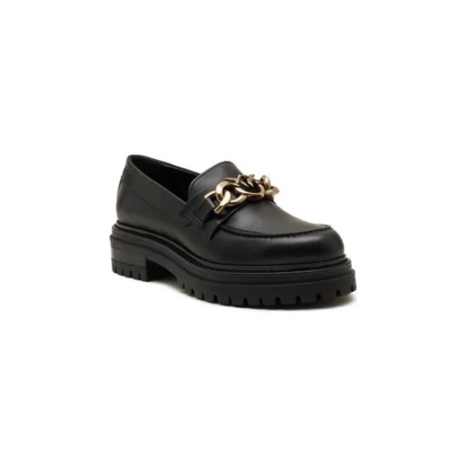 Pinko Skórzane mokasyny BRASILIA MOCASSINO PELLE VITEL ze sklepu Gomez Fashion Store w kategorii Mokasyny damskie - zdjęcie 173096218