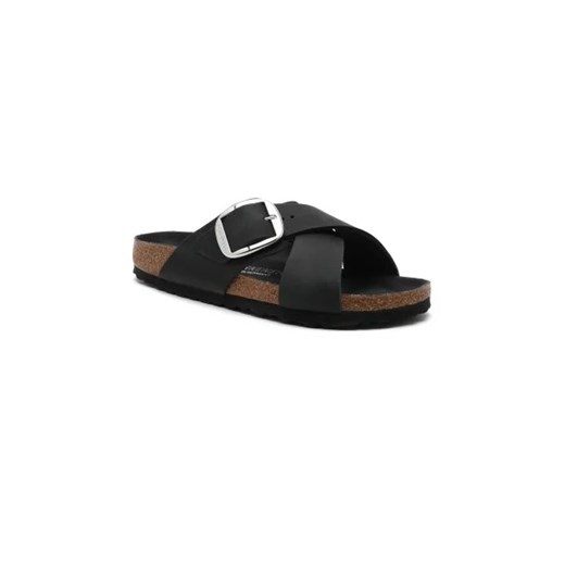 Birkenstock Skórzane klapki Siena Big Buckle LEOI 37 Gomez Fashion Store