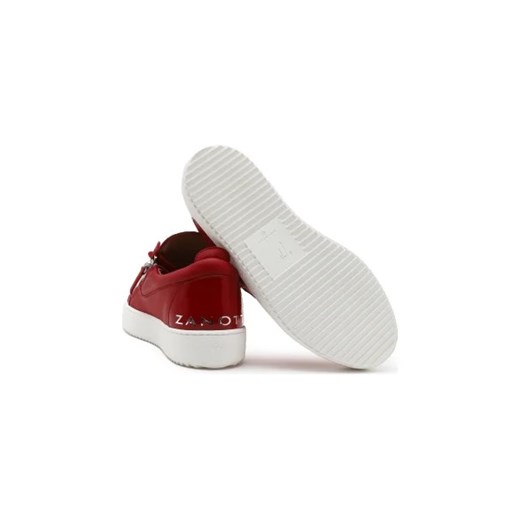 Giuseppe Zanotti Skórzane trampki LOGOBALL/SLOGAN LAV Giuseppe Zanotti 44 promocyjna cena Gomez Fashion Store