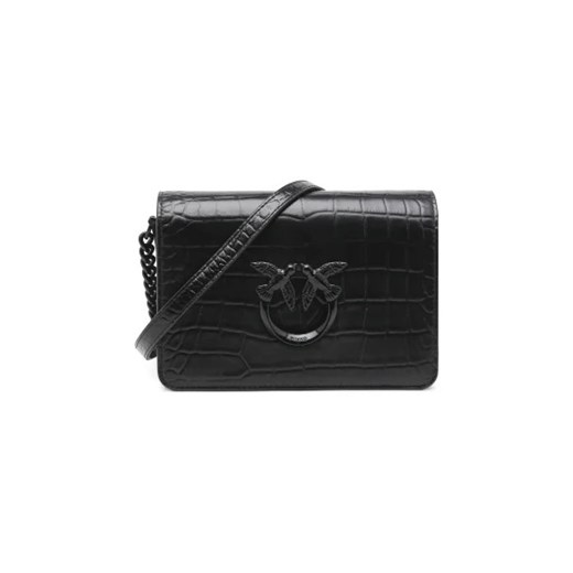 Pinko Skórzana torebka na ramię LOVE CLICK MINI Pinko One Size okazja Gomez Fashion Store