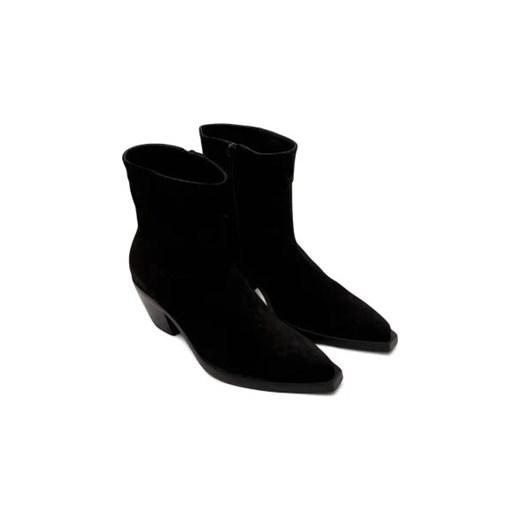 Pinko Skórzane botki MOZART TEXANO SUEDE Pinko 36 promocja Gomez Fashion Store