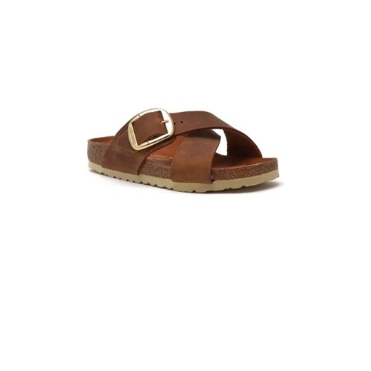 Birkenstock Skórzane klapki Siena Big Buckle LEOI 36 Gomez Fashion Store