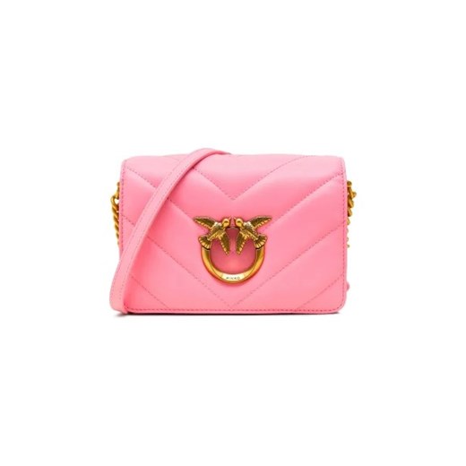 Pinko Skórzana torebka na ramię LOVE CLICK MINI SHEEP NAPPA BI ze sklepu Gomez Fashion Store w kategorii Kopertówki - zdjęcie 173097547