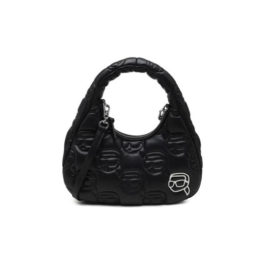 Karl Lagerfeld Hobo k/ikonik 2.0 quilted ze sklepu Gomez Fashion Store w kategorii Torebki hobo - zdjęcie 173097919
