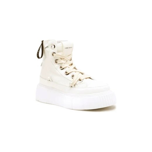 INUIKII Skórzane Trampki MATILDA CANVAS HIGH 23 ze sklepu Gomez Fashion Store w kategorii Trampki damskie - zdjęcie 173098207