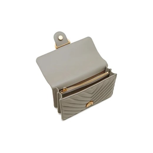 Pinko Skórzana torebka na ramię Love One Mini Crossbody Pinko OS Gomez Fashion Store