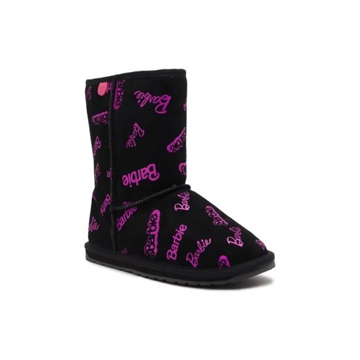 EMU Australia Skórzane śniegowce EMU AUSTRALIA X BARBIE | z dodatkiem wełny ze sklepu Gomez Fashion Store w kategorii Buty zimowe dziecięce - zdjęcie 173099159